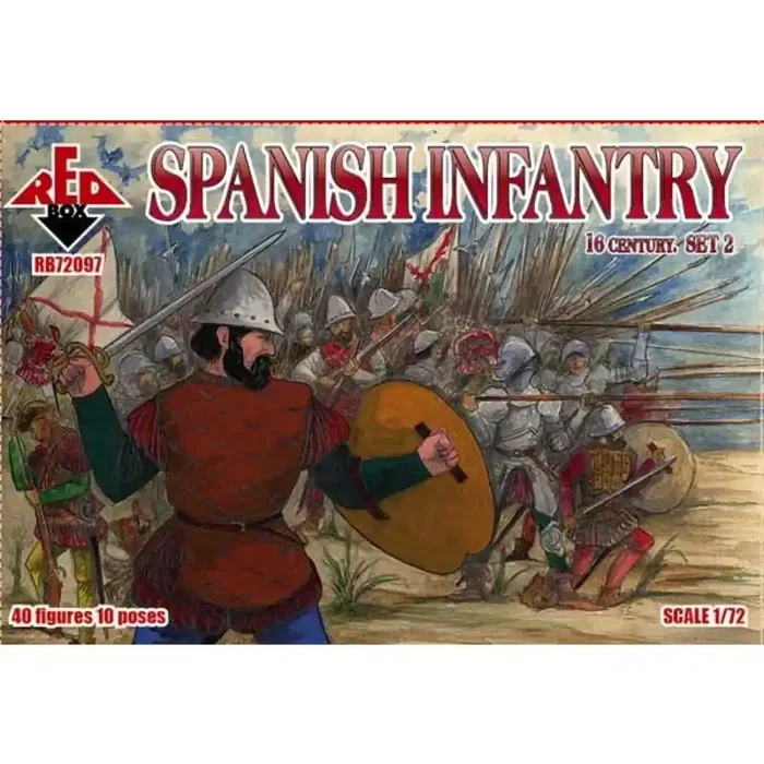 Figuras Conjunto de Infantería Española 2 16 c.