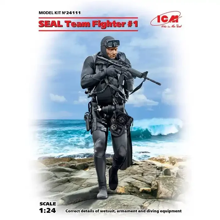 Figuras SEAL Team Fighter 1 (100% moldes nuevos)