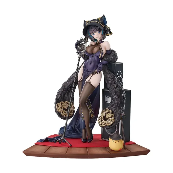 Figurita Azur Lane 1/7 Cheshire Cait Sith Crooner Ver. 24cm
