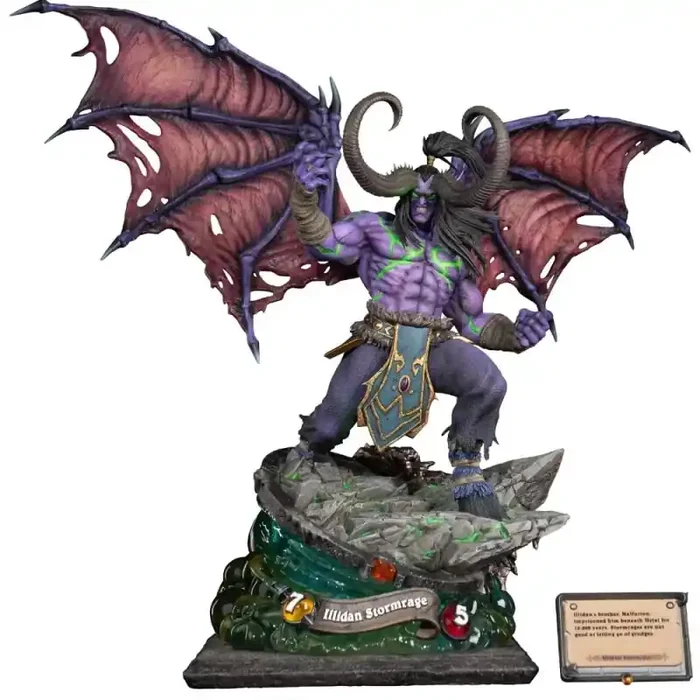 Figurita Blizzard Hearthstone – Illidan Stormrage 1/6 Scale Premium Statue