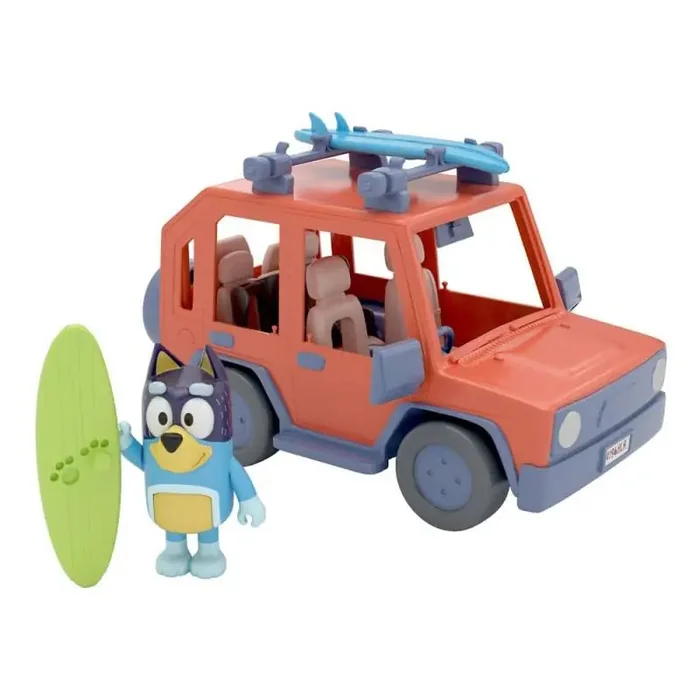 Figurita Bluey figure and vehicle Bluey Family Cruiser