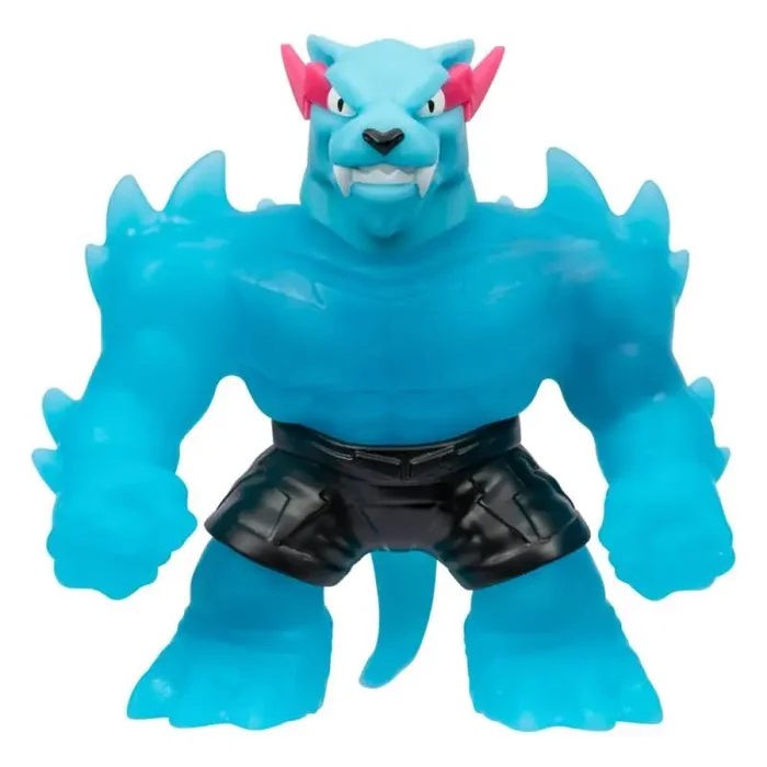 Figurita Mr. Beast Lab Goo Jit Zu Hypercharged Panther Stretch Figure 11 cm