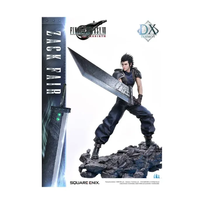 Final Fantasy VII Rebirth statuette 1/4 Zack Fair Deluxe Ver. 57cm