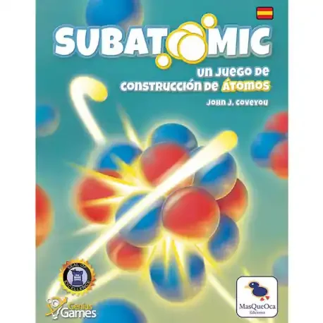 Física, química y biología Subatomic – Juego de construcción de átomos para 2-4 jugadores