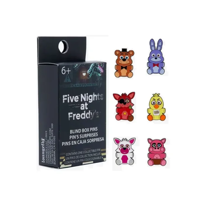 FNAF – Funko Blind Box Enamel Pins – Blind Characters -12 pcs