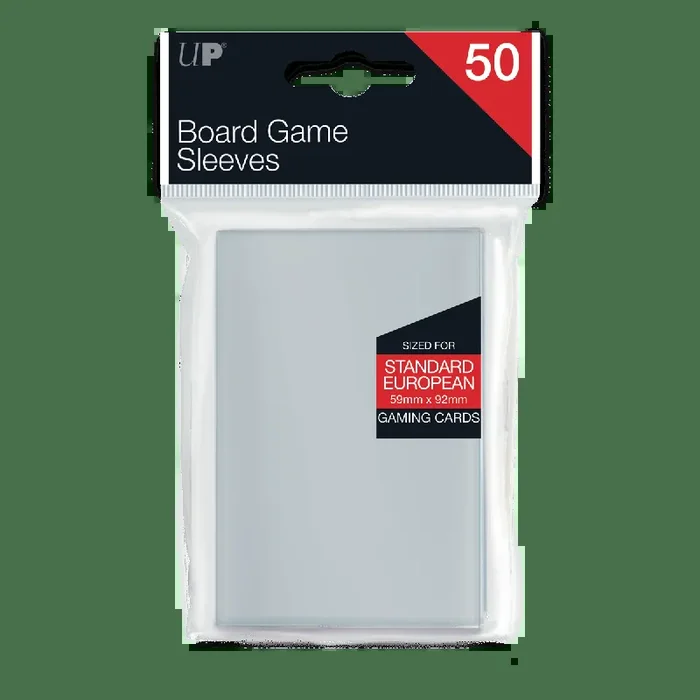 Fundas para juegos de mesa europeos estándar (50 unidades) para cartas de 59 mm x 92 mm