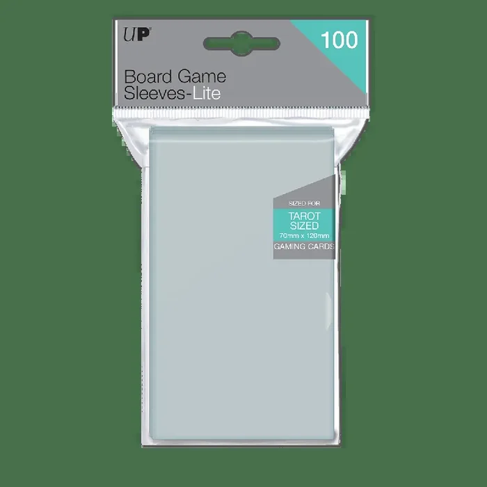 Fundas para juegos de mesa Tarot Sized Lite (100 unidades) para cartas de 70 mm x 120 mm
