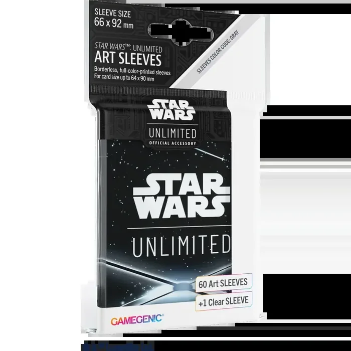 GG SW Unlimited Art Sleeves Card Back Black