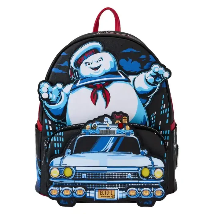Ghostbusters Loungefly Mini Backpack Stay Puff Chasing