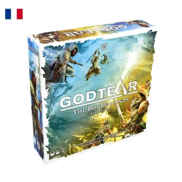 GODTEAR – The Borderlands Starter Set – Titus – The Disgraced / Finvarr – Lord of Mirages (FR + ENG)