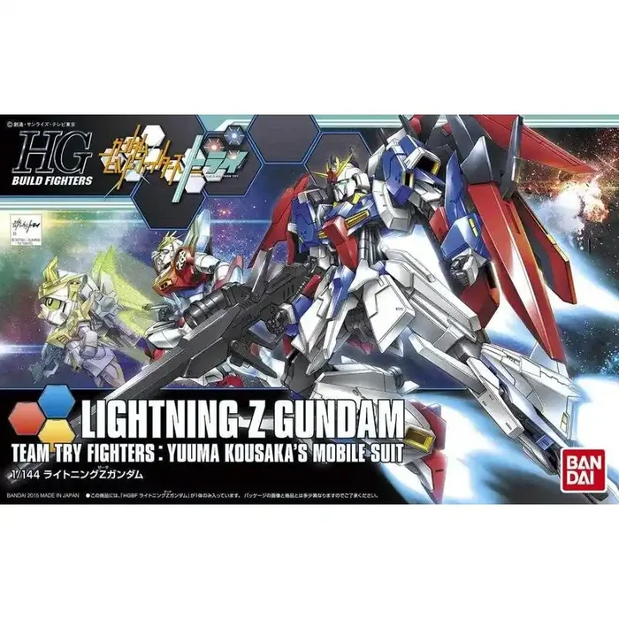 Gunpla Hgbf 1/144 lightning z gundam