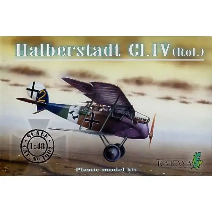 Halberstadt Cl.IV (Rol.) – second series made by Roland factory long fuselage. – 2 German painting schemes.