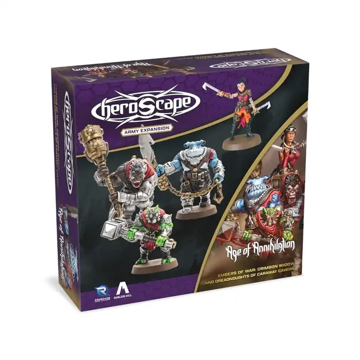 Heroscape Age of Annihlation Crimson & Dreadnought