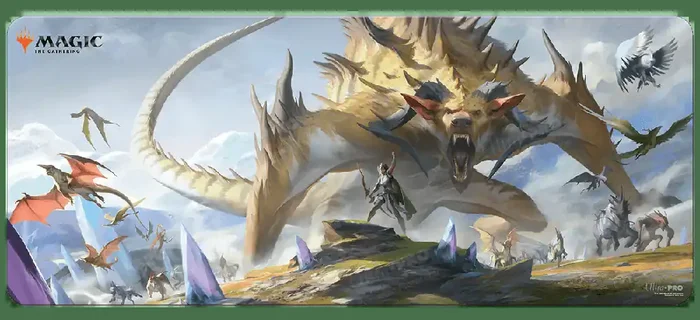 Ikoria Lair of Behemoths 6ft Table Playmat for Magic The Gathering