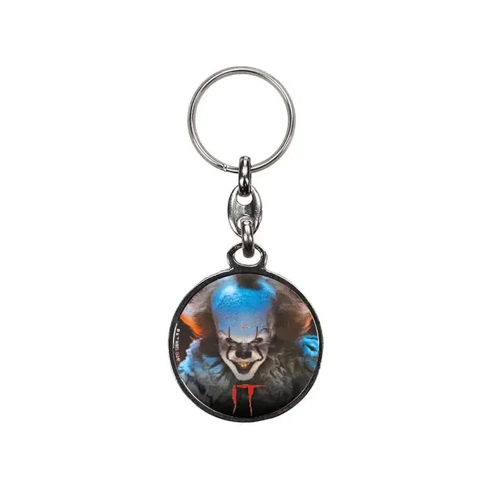 «It» is back Pennywise metal keychain