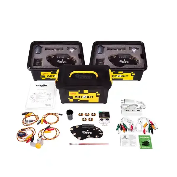 JOVIBIT Starter Kit Classrom Art2Bit 12 alumnos, 3 Unidades
