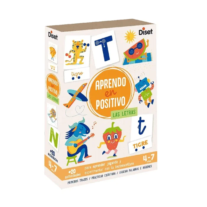 Juego Aprendo en Positivo Las Letras