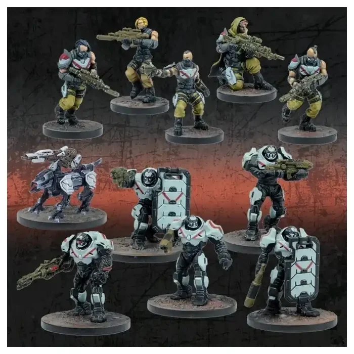 Juego de figura Deadzone – enforcer insurgence protocol starter