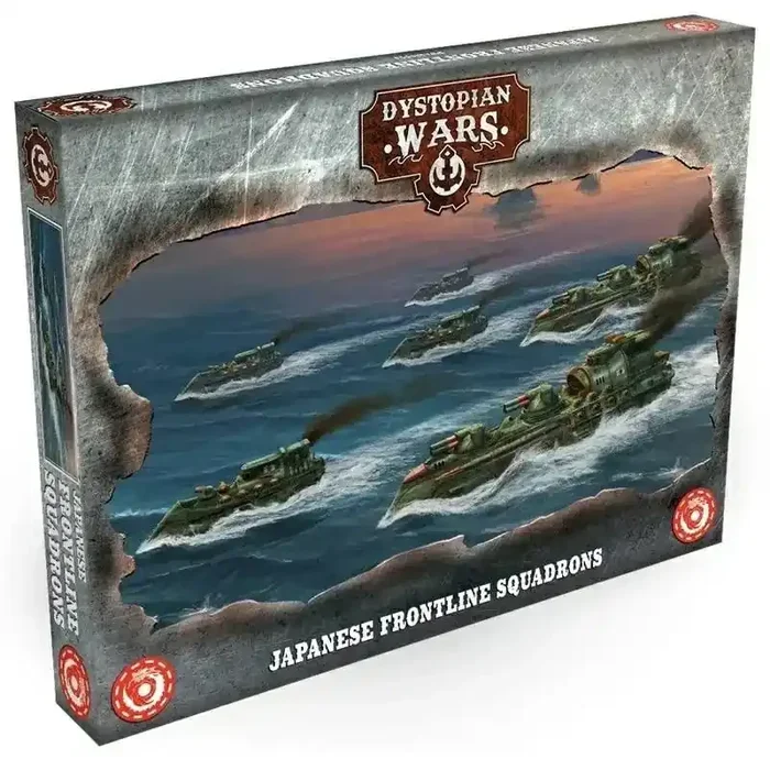 Juego de figura Dystopian wars – japanese frontline squadrons