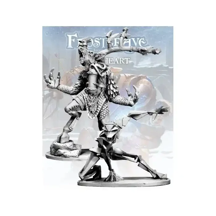 Juego de figura Frostgrave – Glass Man & Medium Golem