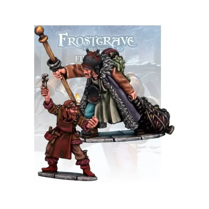 Juego de figura Frostgrave – Tinkerer and Snoopy