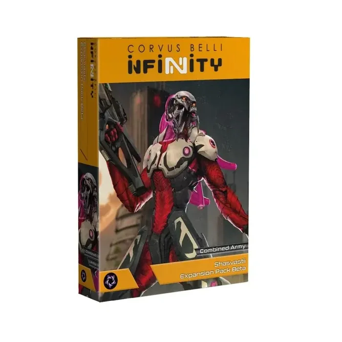 Juego de figura Infinity – Beta del paquete de expansión Shasvastii del ejército combinado