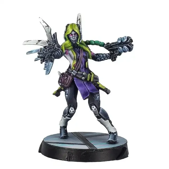 Juego de figura Infinity – Parvati, Circle League Star (Submachine Gun)