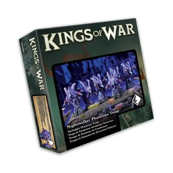 Juego de figura Kings of war – nightmares – ghost troupe