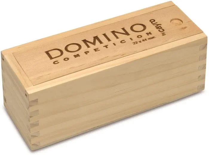 Juego de mesa – Caja Madera Dominó