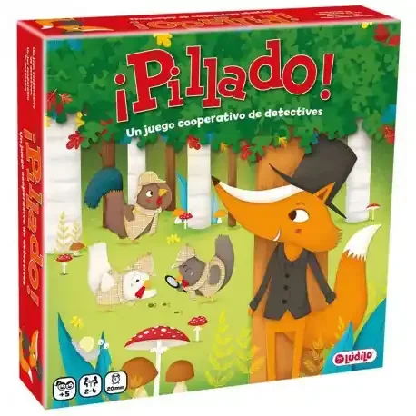 Juegos cooperativos Pillado – Juego cooperativo de detectives para 2-4 jugadores