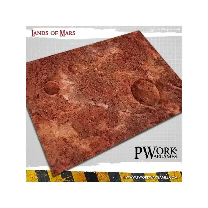 Juegos de mesa Lands of Mars neoprene playmat 120x120cm