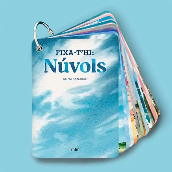 Juegos de mesa para todos FIXA-T‘HI NÚVOLS – Guía para iniciarse en la observación de las nubes (catalán)