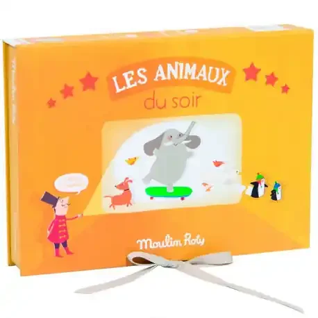 Juegos y juguetes educativos Caja del Cine con linterna Proyector de Historias Pequeñas Maravillas – ANIMALES