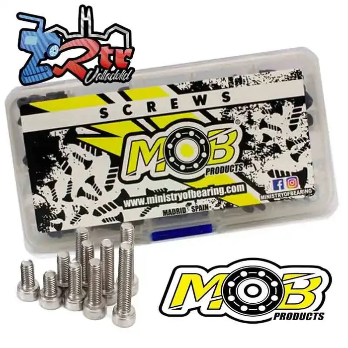 Kit de tornillos Inoxidable Traxxas X-Maxx y XTR Ministry Of Bearing