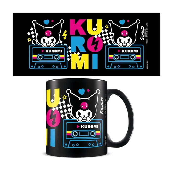 KUROMI – Punk Vibes – Black Pod Mug 325ml