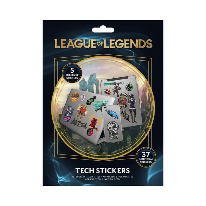 LEAGUE OF LEGENDS – Tech Sticker Pack