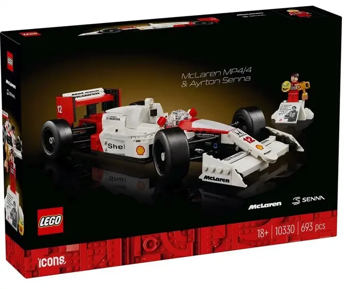 LEGO – Icons McLaren MP4/4 y Ayrton Senna