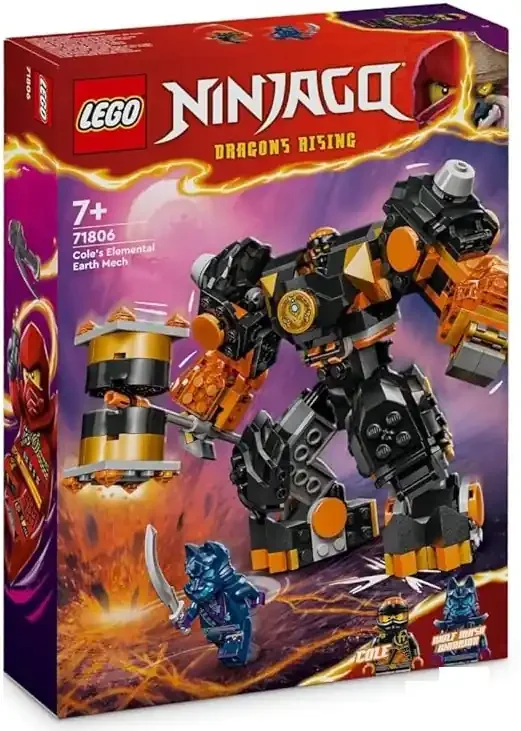LEGO – Meca elemental Tierra de Cole 71806