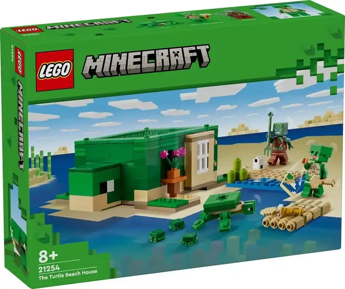 LEGO – Minecraft La Casa-Tortuga de la Playa
