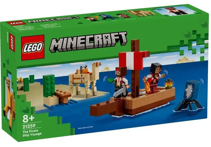 LEGO – Minecraft Viaje Barco Pirata