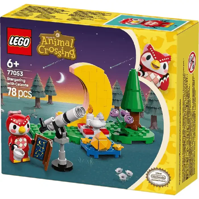 LEGO Animal Crossing Mirando las estrellas con Estela 77053