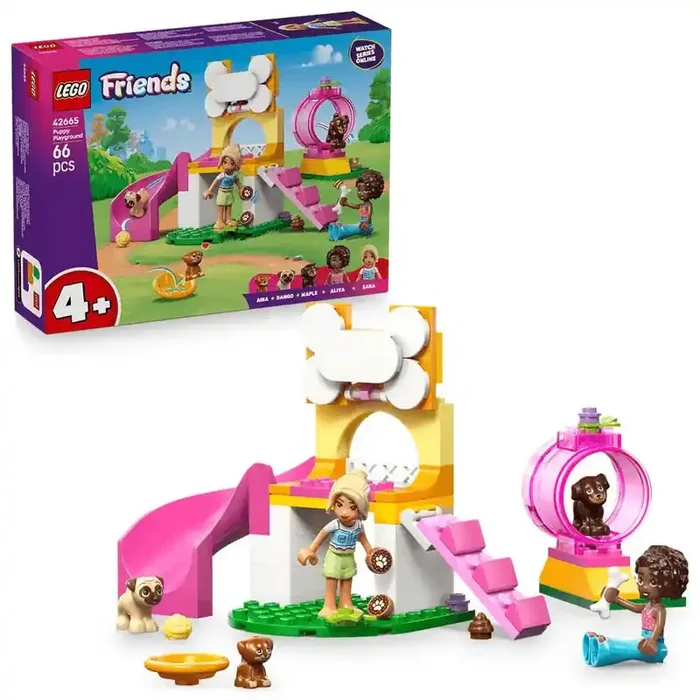 LEGO Friends Parque de Aventuras para Cachorros Kit 42665