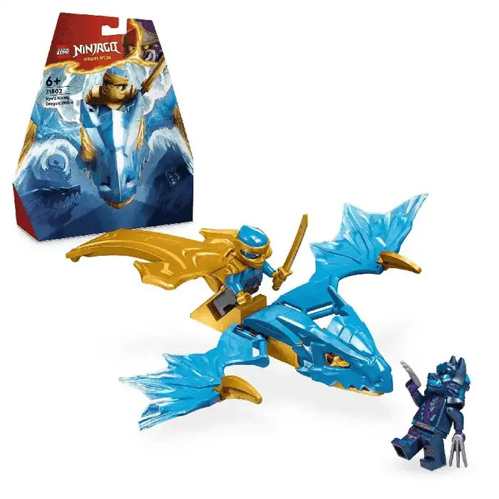 LEGO NINJAGO Ataque Rising Dragon de Nya Juguete 71802