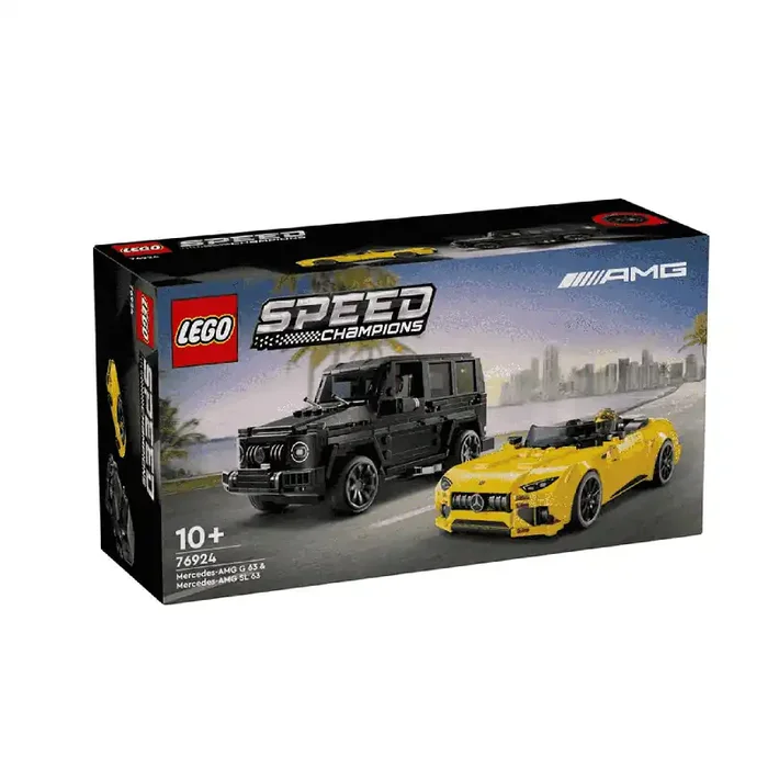 LEGO Speed Champions Mercedes-AMG G 63 y Mercedes-AMG SL 63 76924
