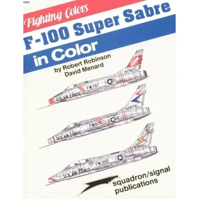 Libro North American F-100 Super Sabre In Color