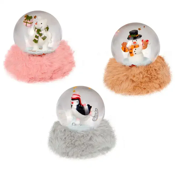 ?Llega la Navidad? Mini Bola de Nieve – Alegria y Felicidad