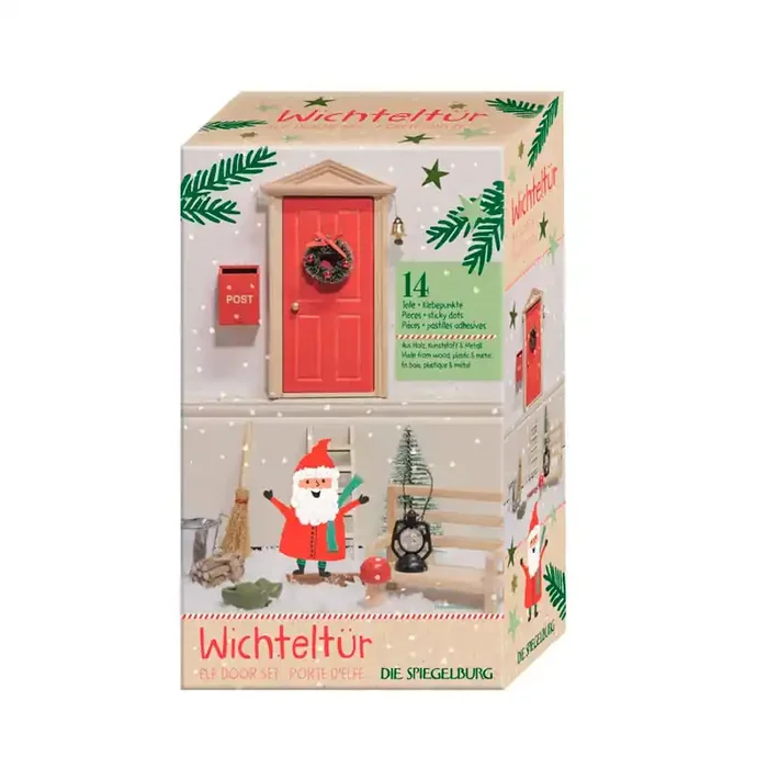 ?Llega la Navidad? Puerta de Elfo (Ed 2) – Decoración navideña