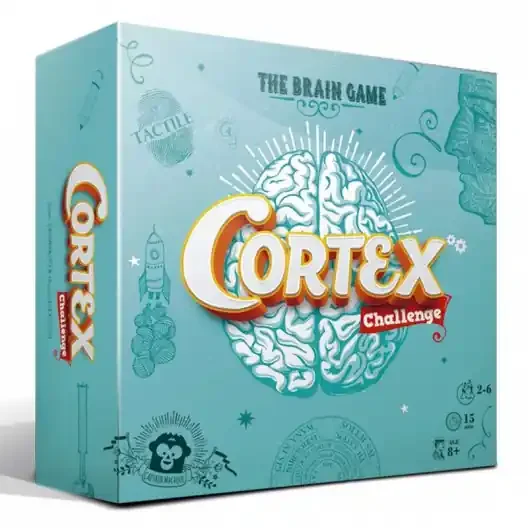 Lógica e ingenio Cortex Challenge 1 azul – Juego de cartas de habilidad mental y concentración