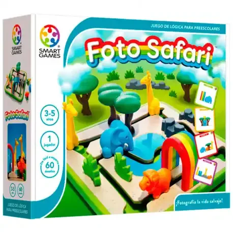 Lógica e ingenio Foto Safari – juego de lógica para preescolares
