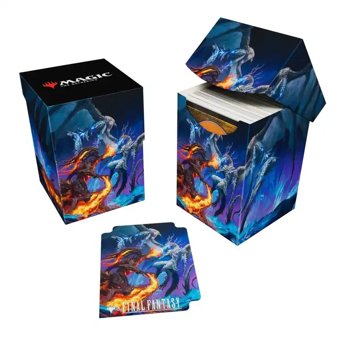 Magic The Gathering®—FINAL FANTASY™ Bahamut and Ifrit 100+ Deck Box